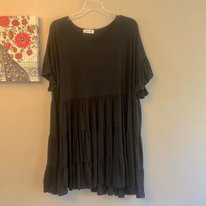 Cute Black Tunic, size 1X